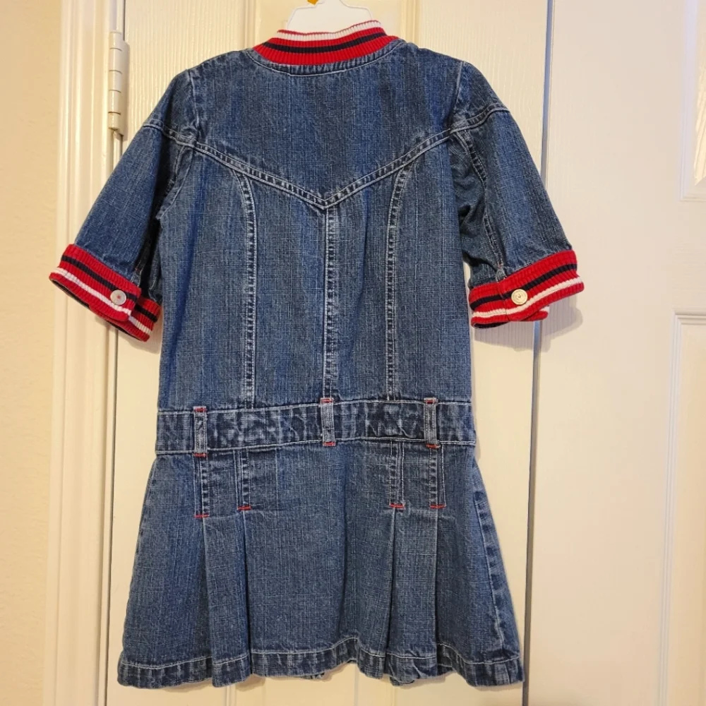 US POLO ASSN. Denim Dress Girl's Size 6 - Jean Dress